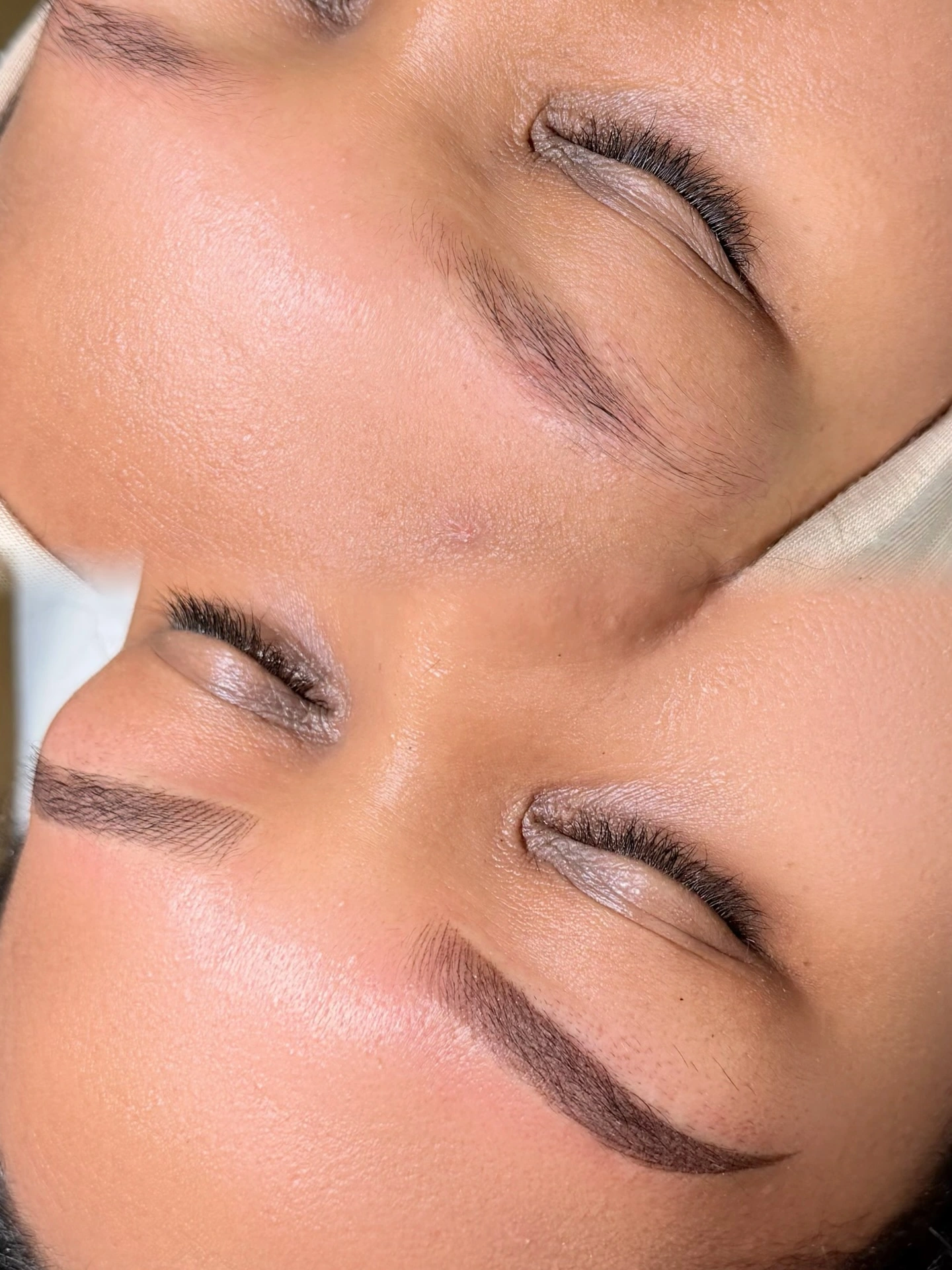 Healed Nano Brow result 6 weeks — Katie Lash & Brow Melbourne