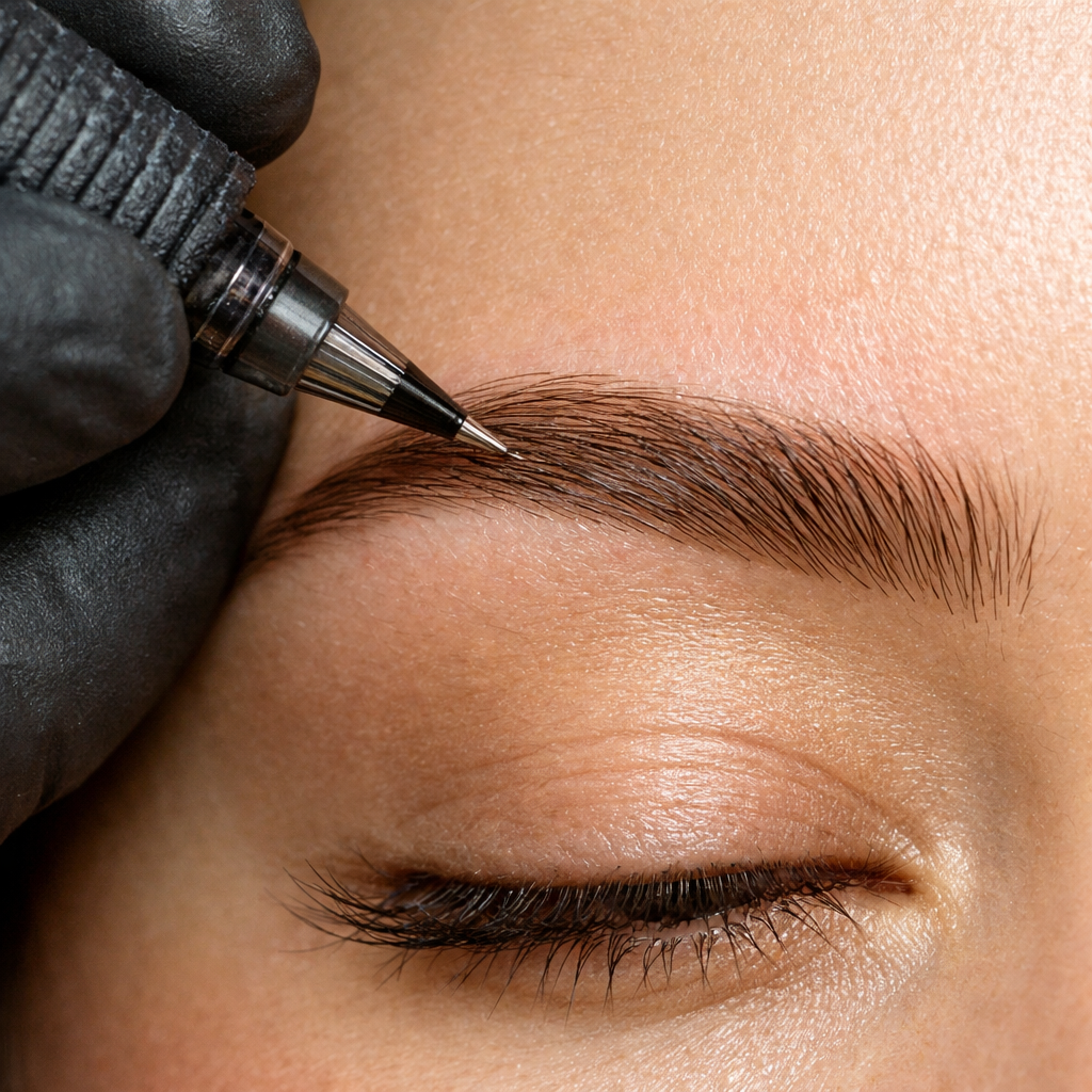 Nano Brow ultra-fine needle technique cosmetic tattoo Melbourne